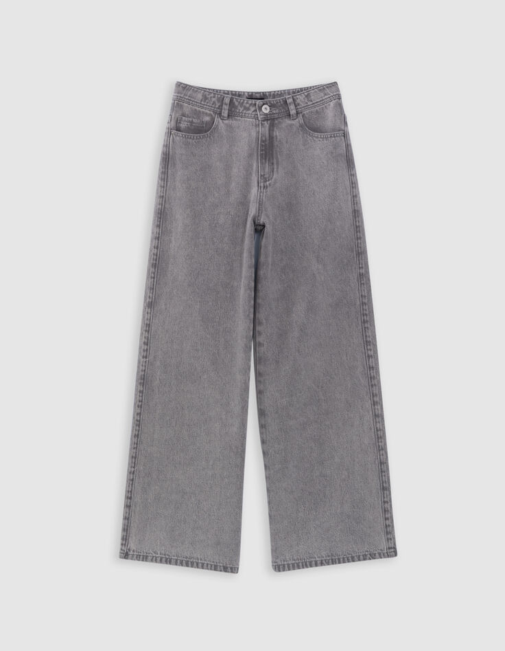 Grey waterless jeans for girl-1 Grey waterless jeans for girl-1