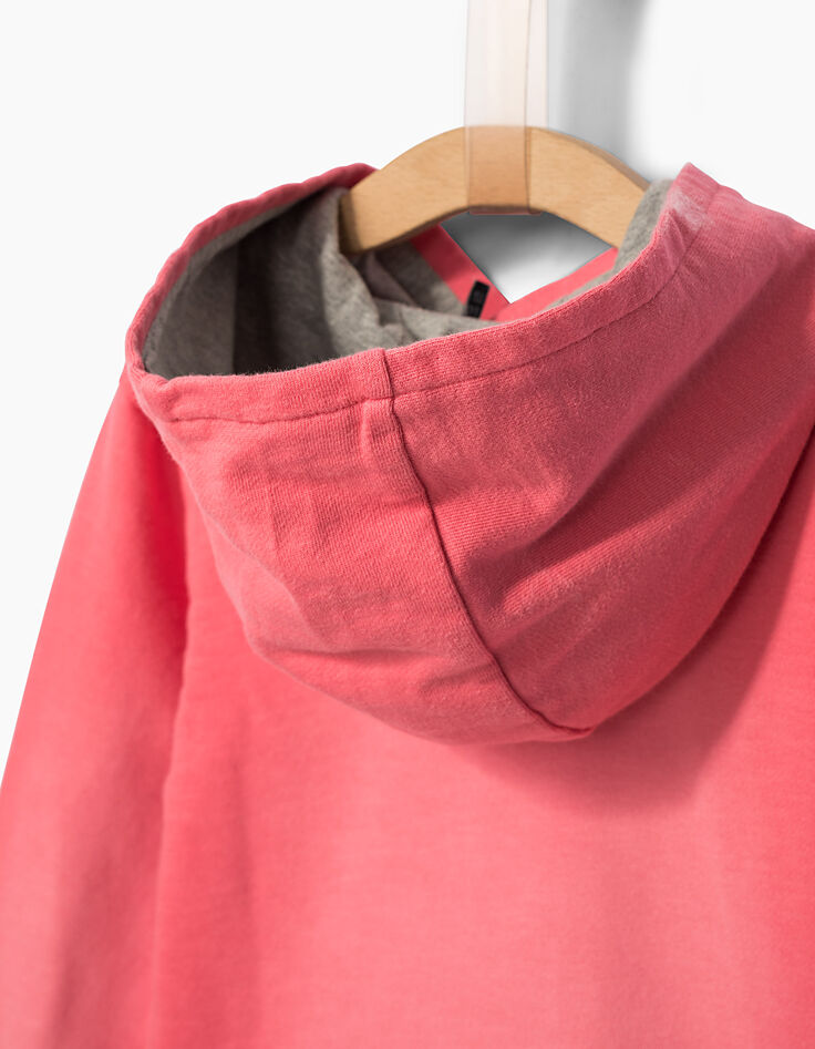 Boys’ medium pink punk rock sweatshirt-5