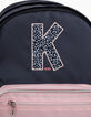 Sac à dos rose poudré et navy K fille -2