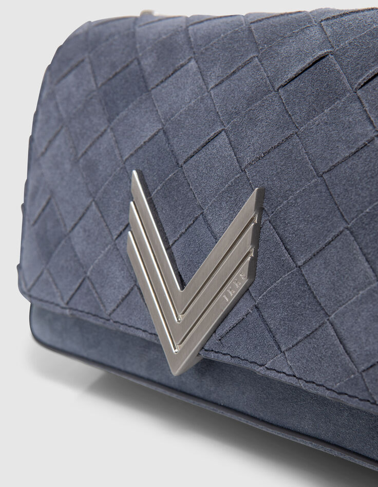 Die 111 MONTEGO BAY blau geflochtenes Veloursleder Damen-5 Die 111 MONTEGO BAY blau geflochtenes Veloursleder Damen-5