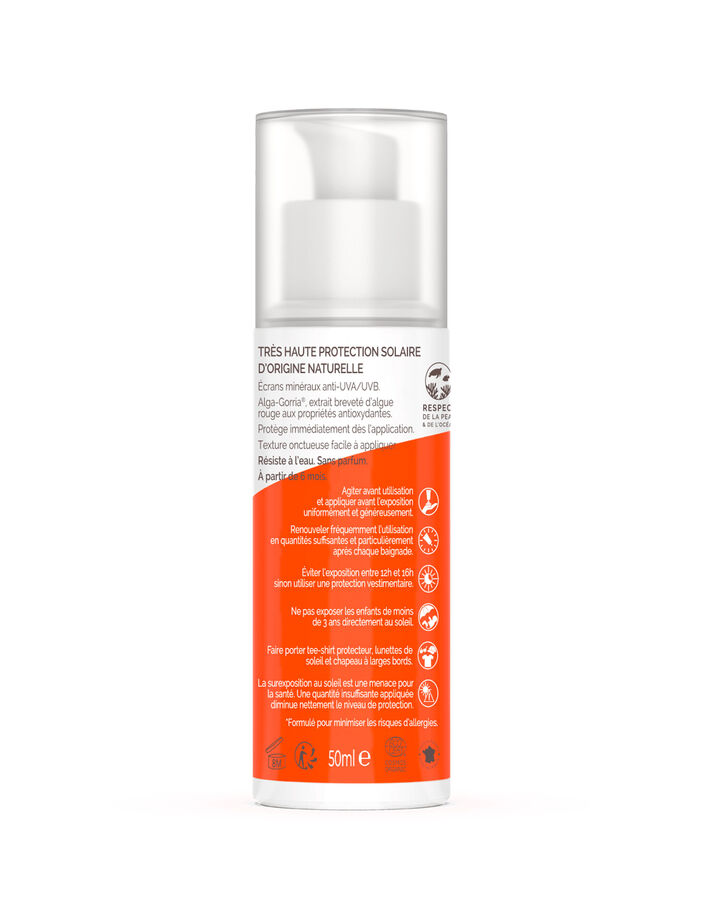 Crème solaire bio SPF50+ 50 ml LABORATOIRES BIARRITZ - IKKS