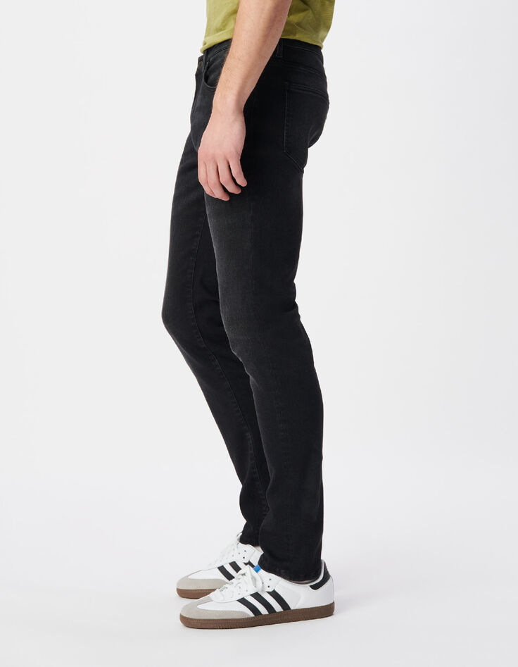 POWER STRETCH schmale schwarze Jeans Ziggy Herren-4