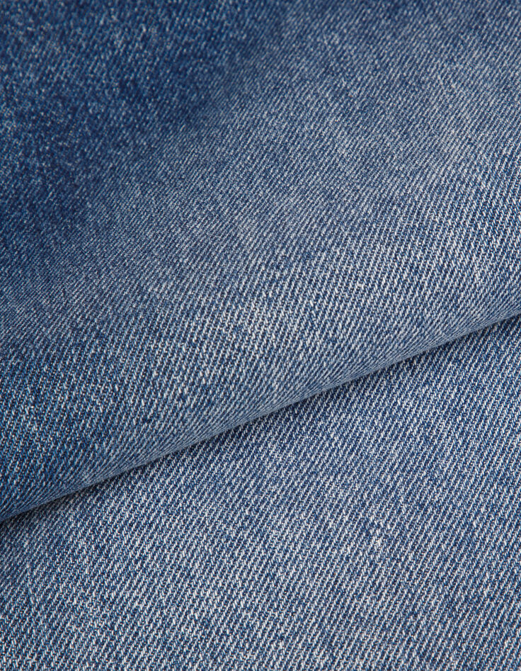Jean droit bleu 7/8e Anders Femme-8