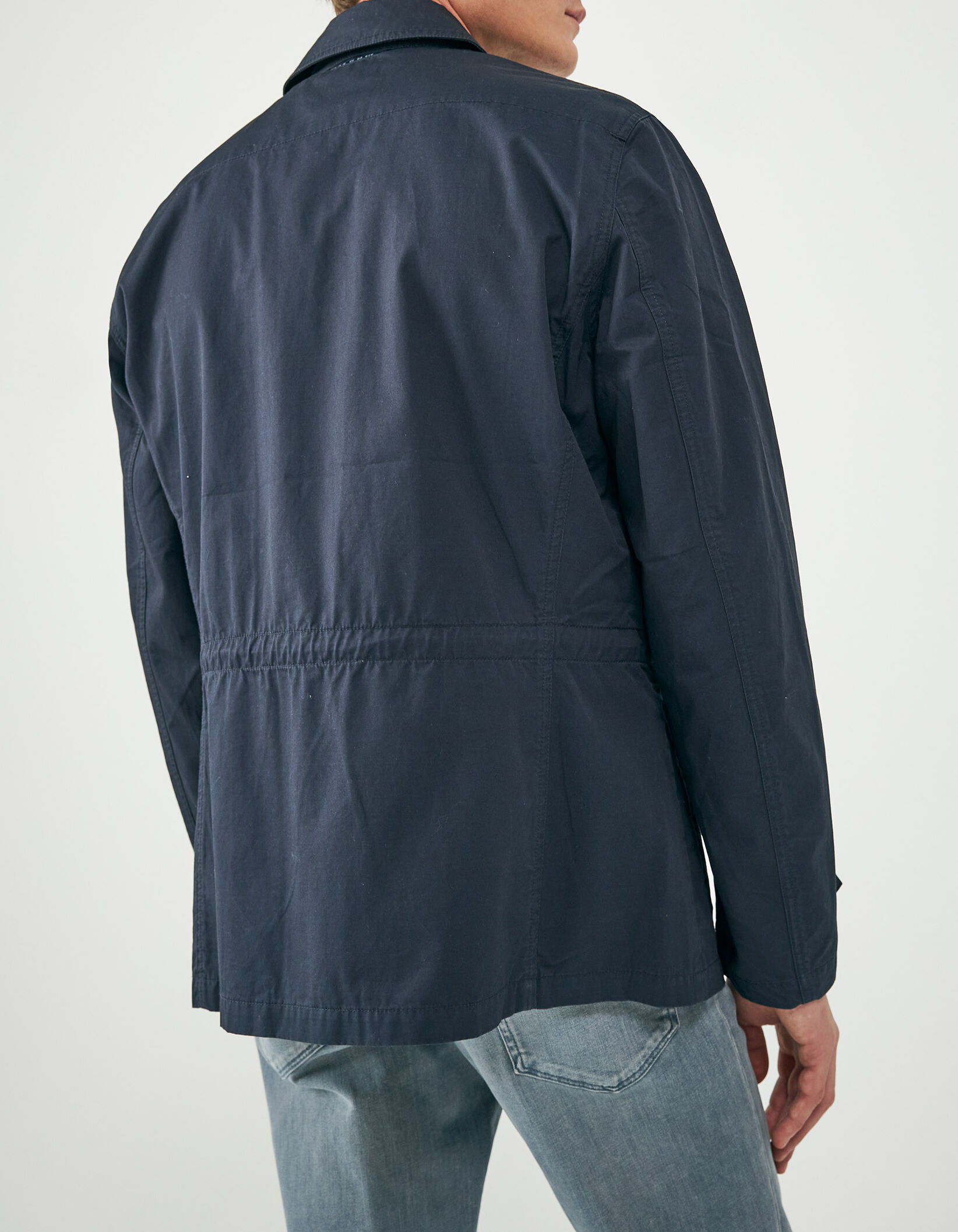 Veste saharienne homme shop bleu marine