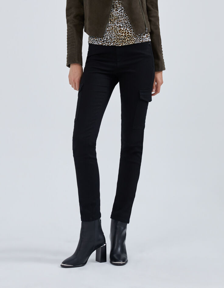 Women’s black combat sculpt-up slim jeans-2 Women’s black combat sculpt-up slim jeans-2