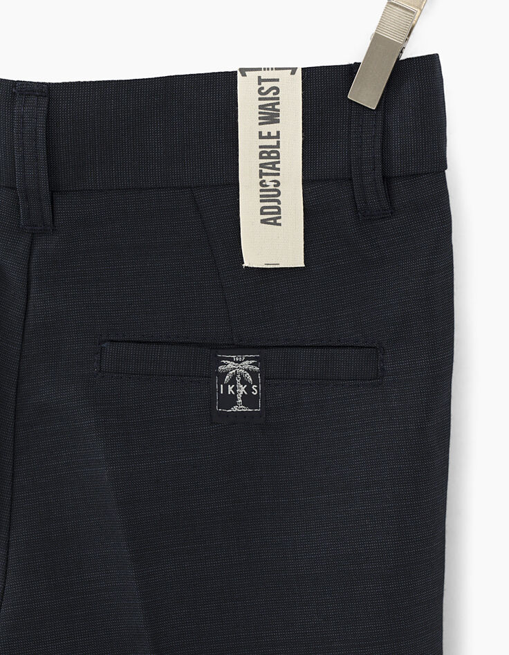 Bermudas de traje navy niño -4