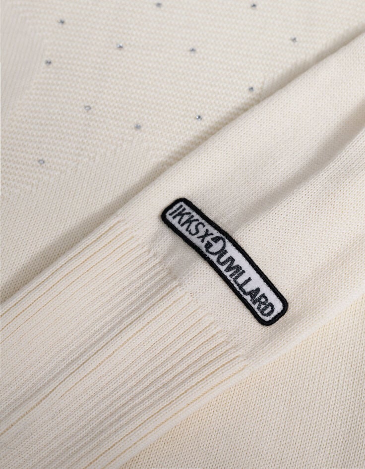 IKKS x DUVILLARD Jersey de punto de estrellas crudo para mujer-6 IKKS x DUVILLARD Jersey de punto de estrellas crudo para mujer-6