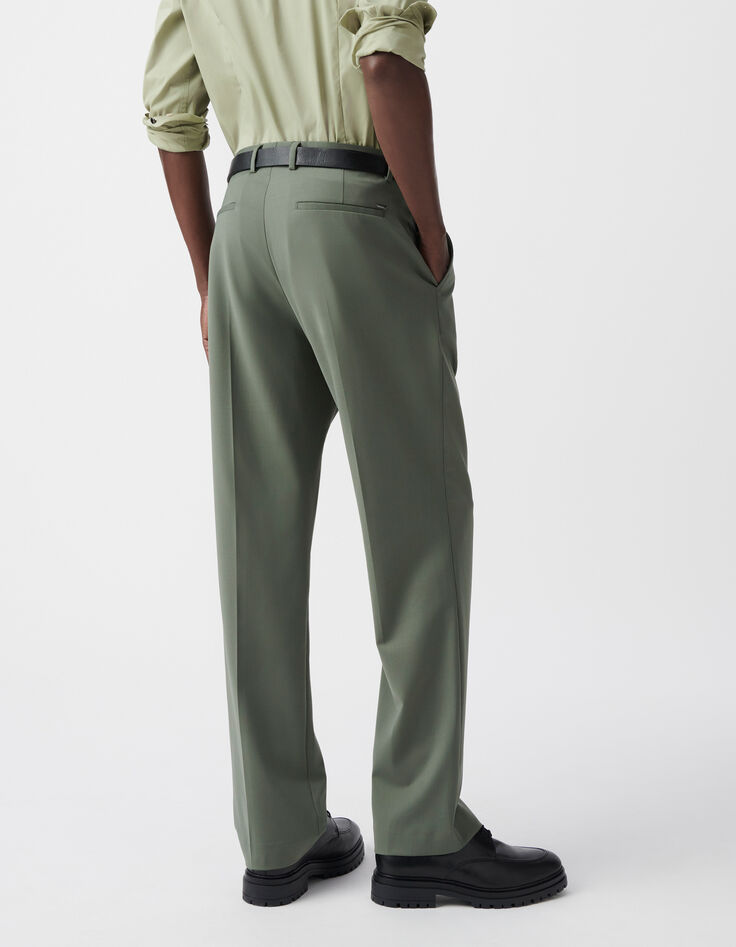 Men’s khaki TRAVEL SUIT suit trousers-4