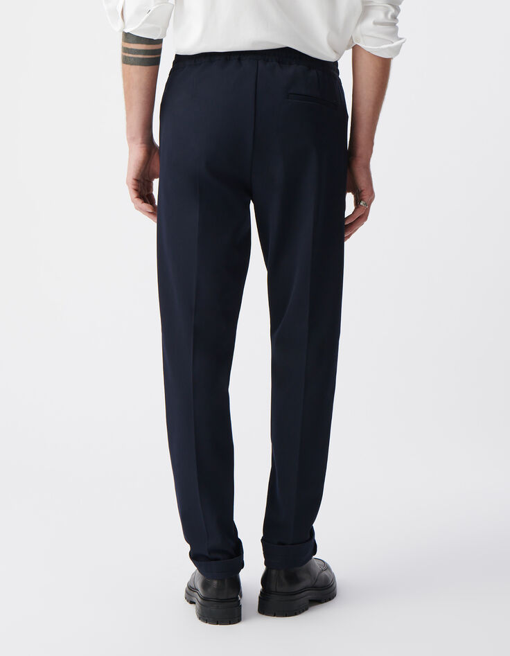 JOGGER azul marino bolsillo parche hombre-3