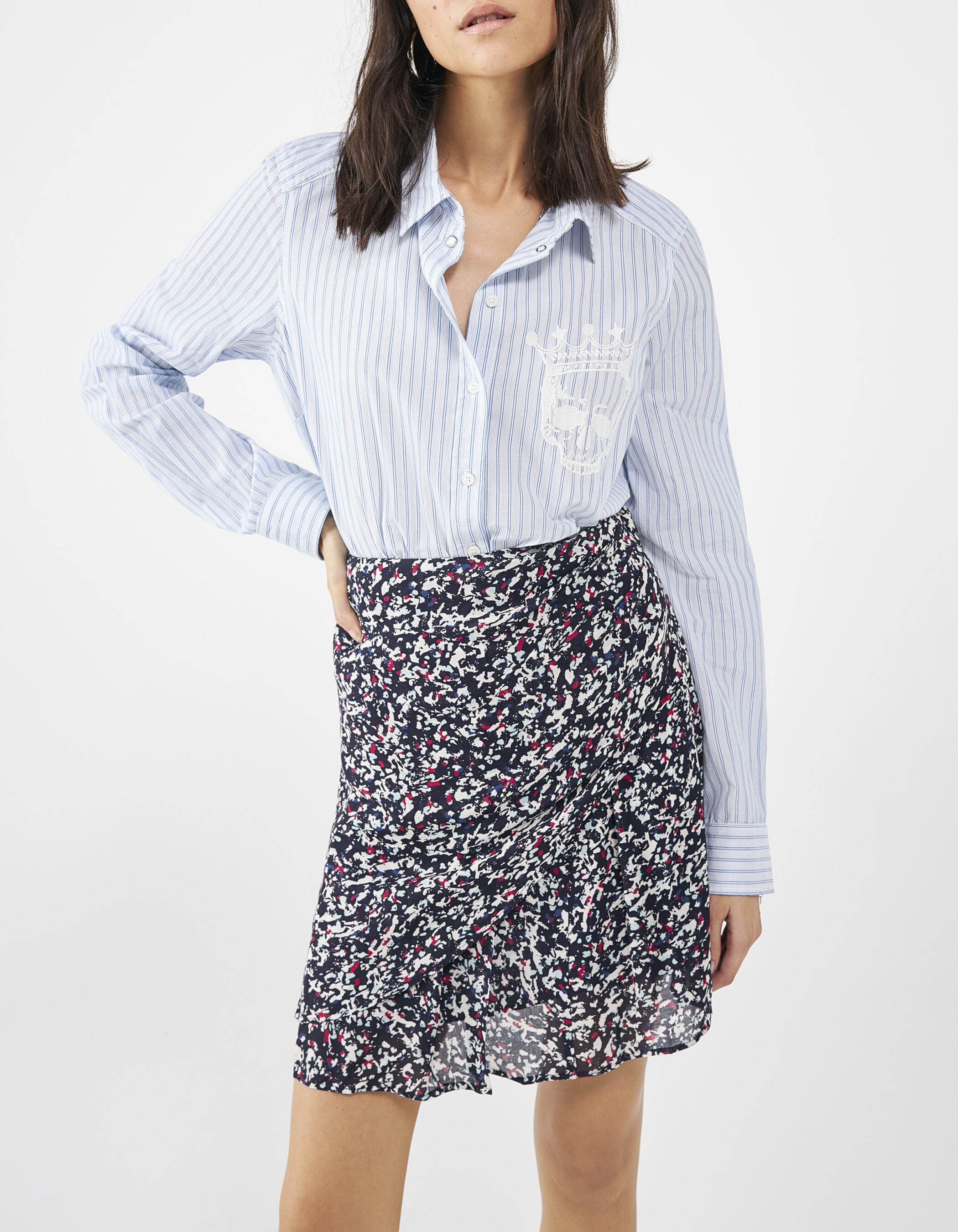 Jupe best sale trapèze femme