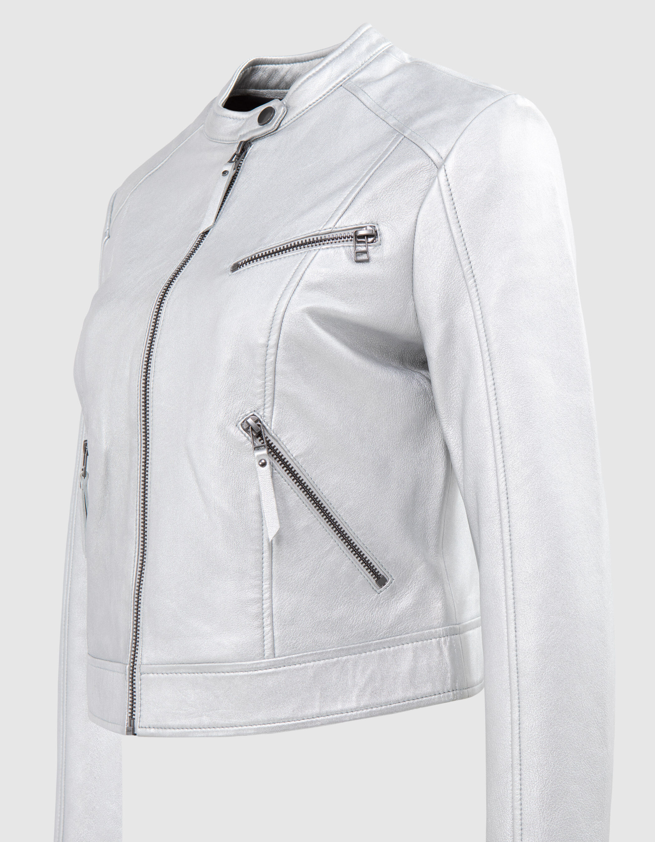 IKKS-VESTE~CUIR~NOIR~MOTARD~