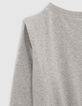 M&auml;dchensweatshirt mit Schulterpolstern und Stickerei-5