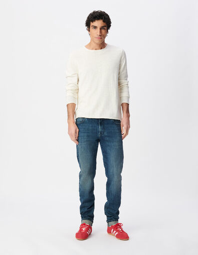 Blauwe slim jeans Bruce Heren - IKKS