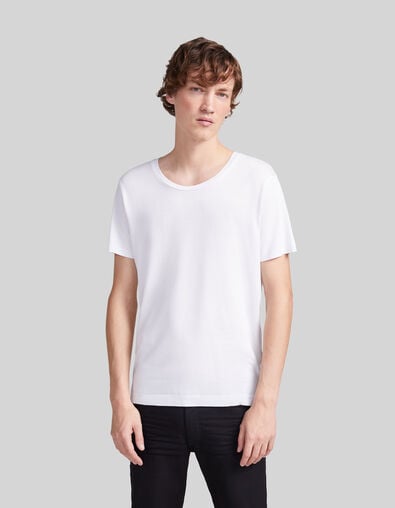 Weißes Herren-T-Shirt ABSOLUTE DRY - IKKS