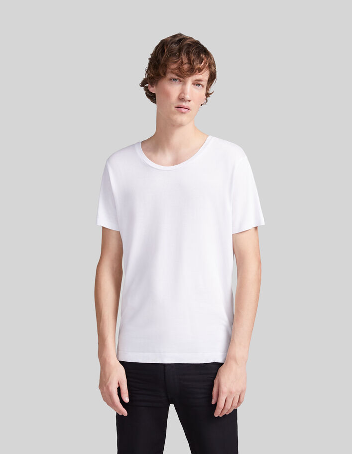 T-shirt blanc ABSOLUTE DRY Homme-1