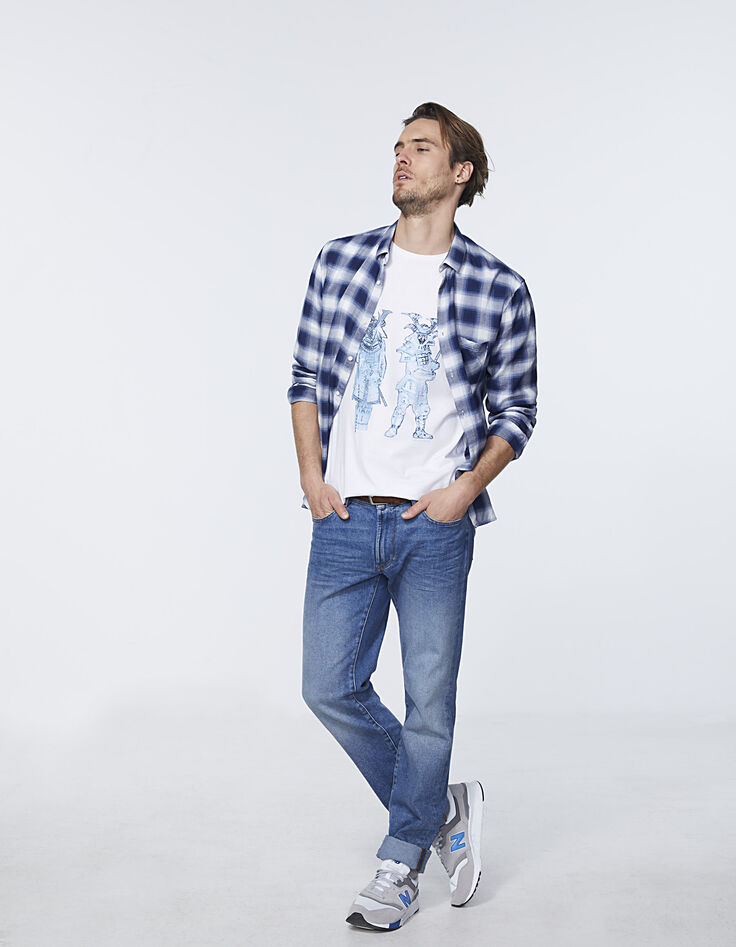 Men’s indigo Brooklyn SLIM jeans-6