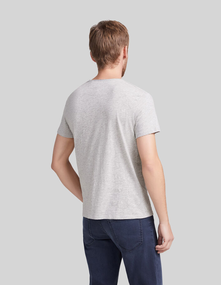 Herren-T-Shirt mit V-Ausschnitt L'Essentiel - IKKS