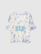 Camiseta tie & dye azul mensaje mujer-1
