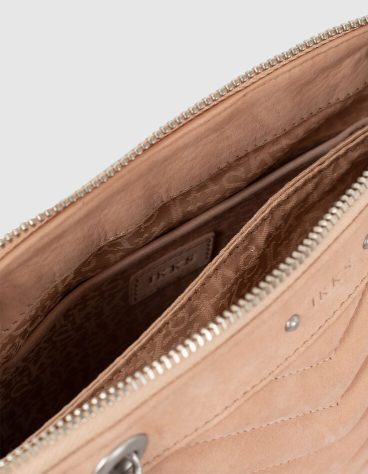 Women&rsquo;s nude colour PASTEL REPORTER 1440 tote bag-6