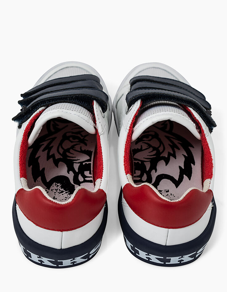 Deportivas blancas con velcro Niño-2 Deportivas blancas con velcro Niño-2