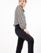 Pantalon de costume noir à clous I.Code-1
