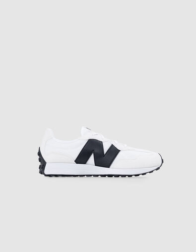 Zwart-witte NEW BALANCE 327 meisjessneakers - IKKS