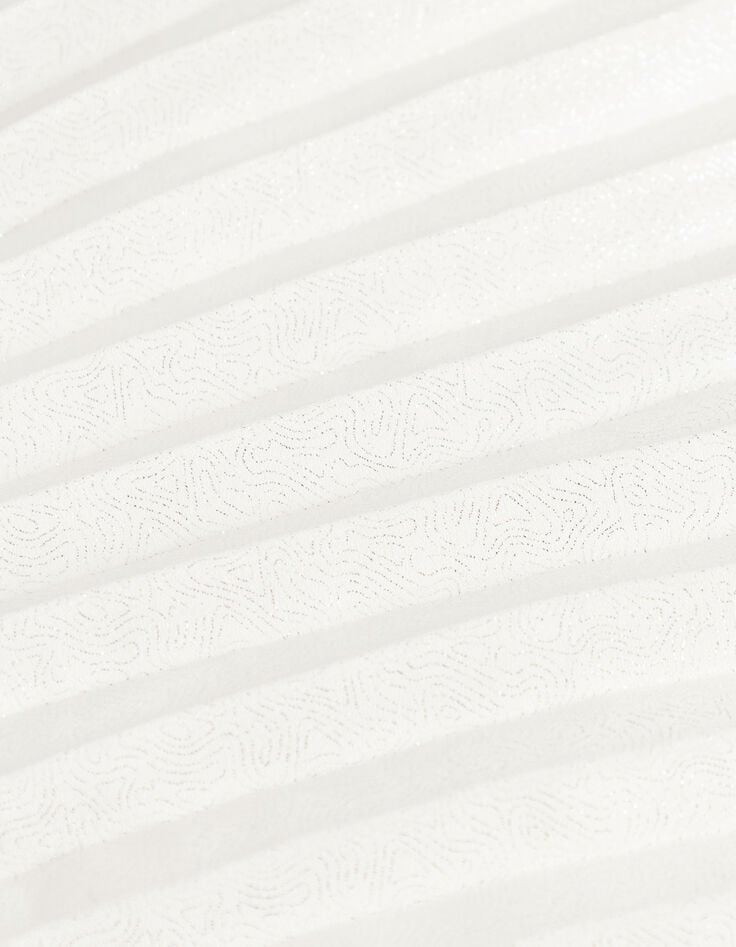 Witte lange plooirok Dames-7 Witte lange plooirok Dames-7