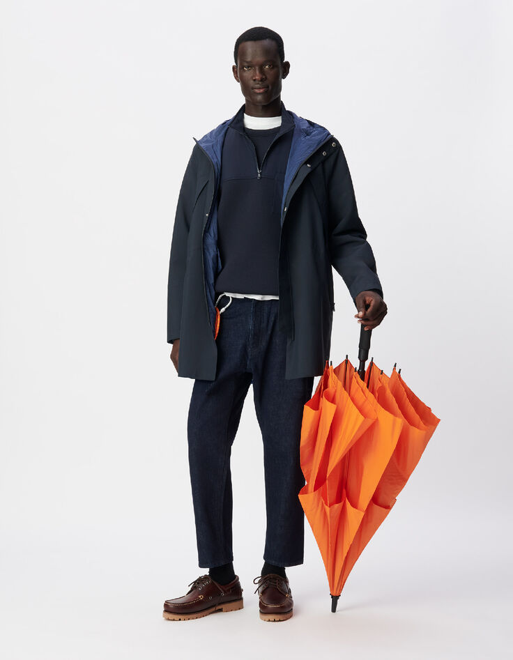 Parka l&eacute;g&egrave;re marine WATERPROOF BREATHABLE Homme-8