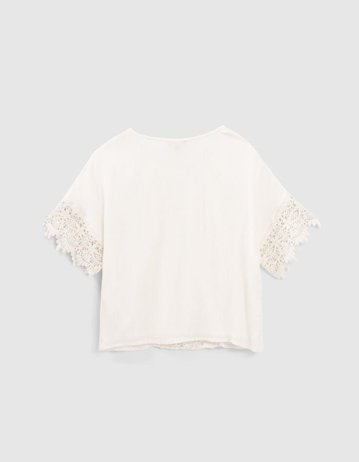 Not Sisters Everyday Basic SS Blouse - Off White main image 0