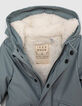 Baby boys’ mist fur-lined rubber nylon parka-4