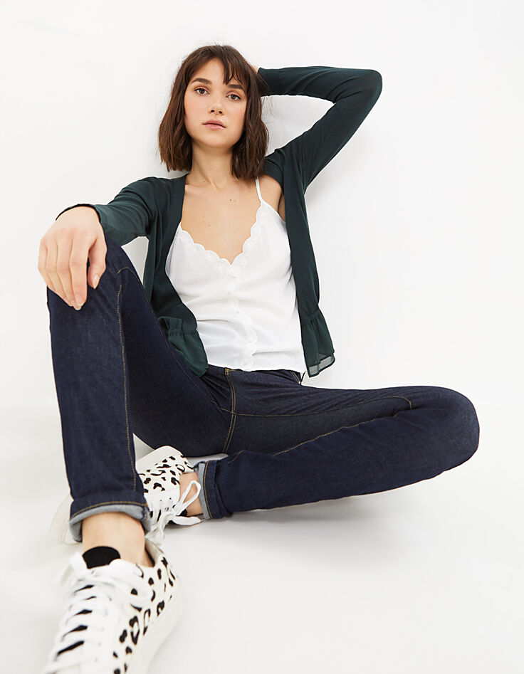 Jean slim brut taille haute I.Code-1