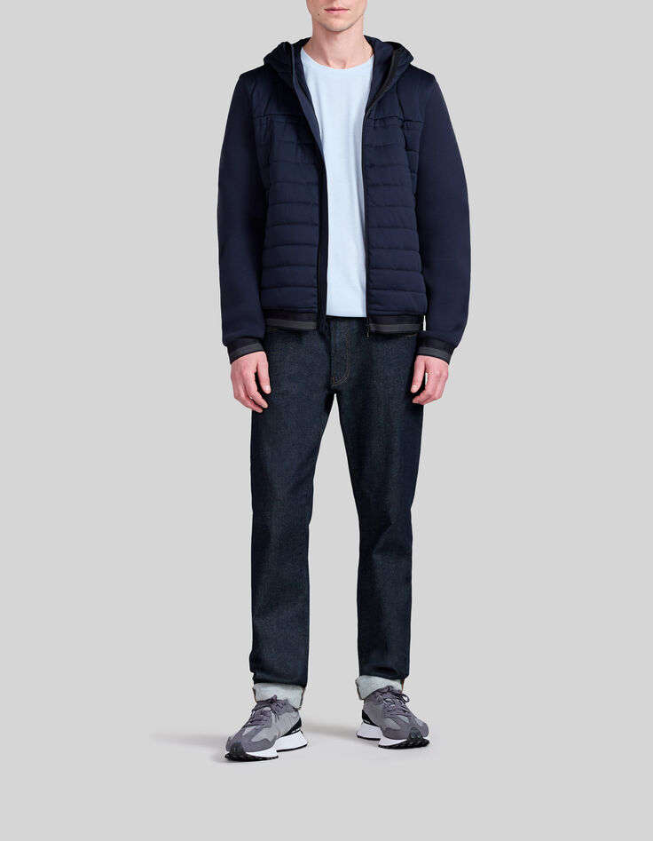 Chaqueta acolchada fina azul marino NANOTOP hombre-1 Chaqueta acolchada fina azul marino NANOTOP hombre-1
