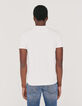 Tee-shirt blanc KEITH HARING x IKKS à skate Homme-2