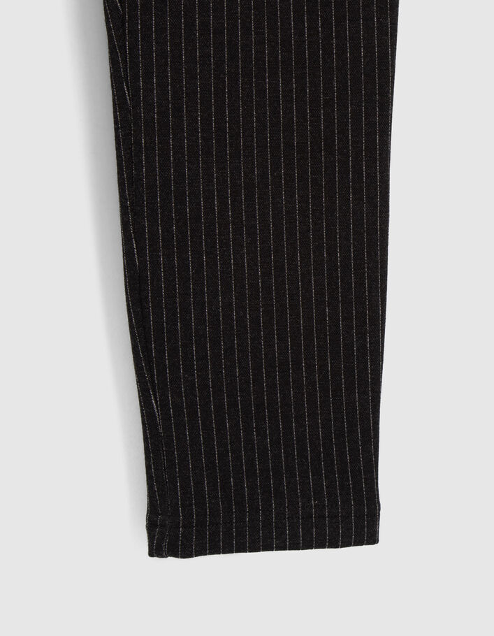 Grijze jogging pinstripes jongens-7