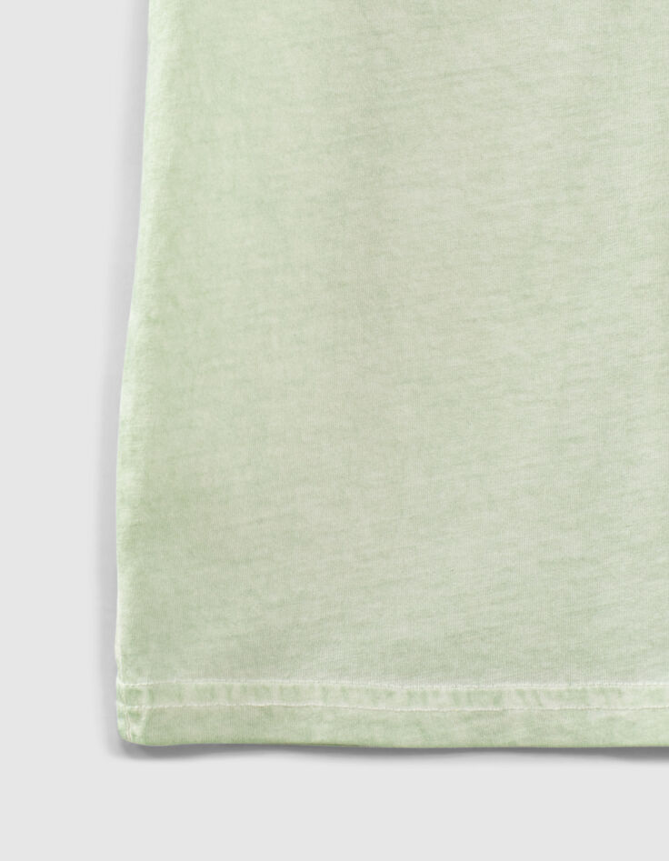 Camiseta mint con fotos en espalda algodón ecológico niño -3 Camiseta mint con fotos en espalda algodón ecológico niño -3