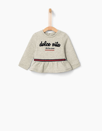 Sweatshirt für Babymädchen - IKKS