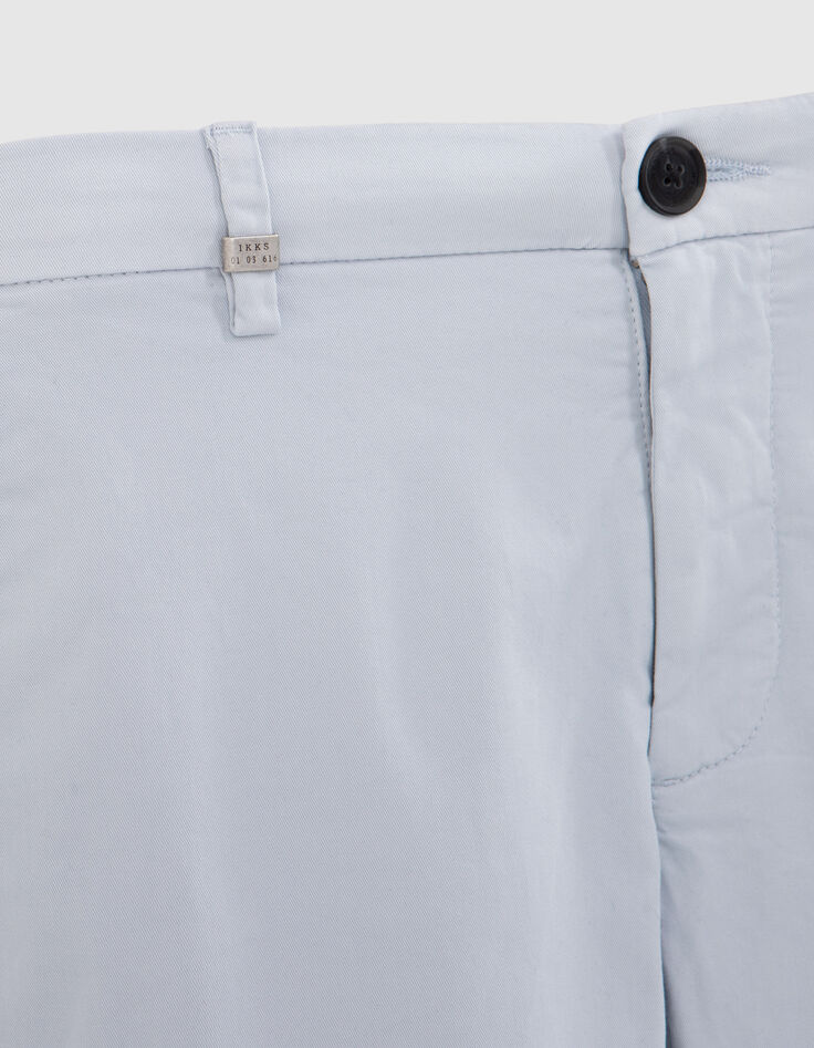 Pantal&oacute;n tipo chino SLIM celeste hombre-4
