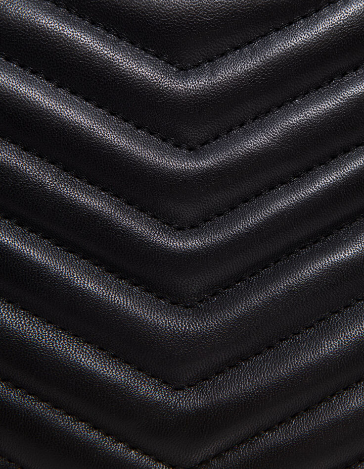 The 111 BAMBOO BEACH black mix raffia and suede for women-7
