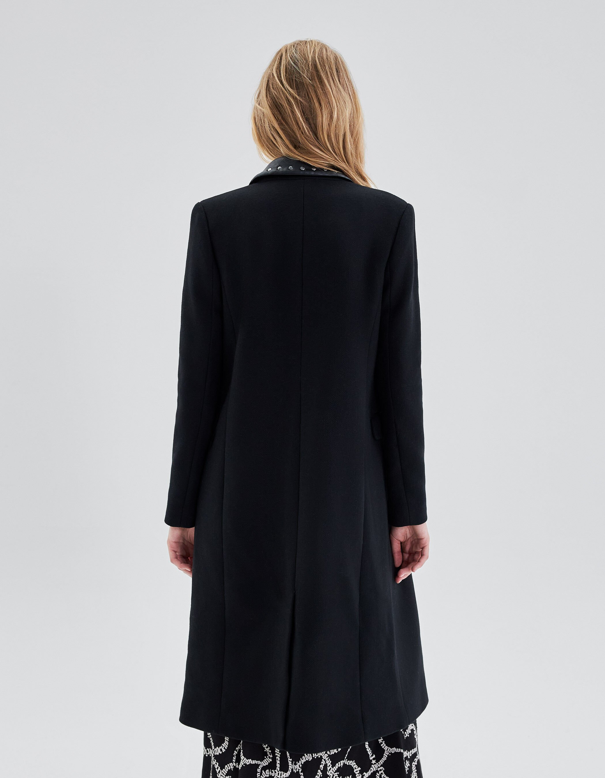 Manteau laine new arrivals ikks femme