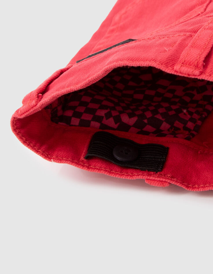 Baby boys’ faded red jeans-4