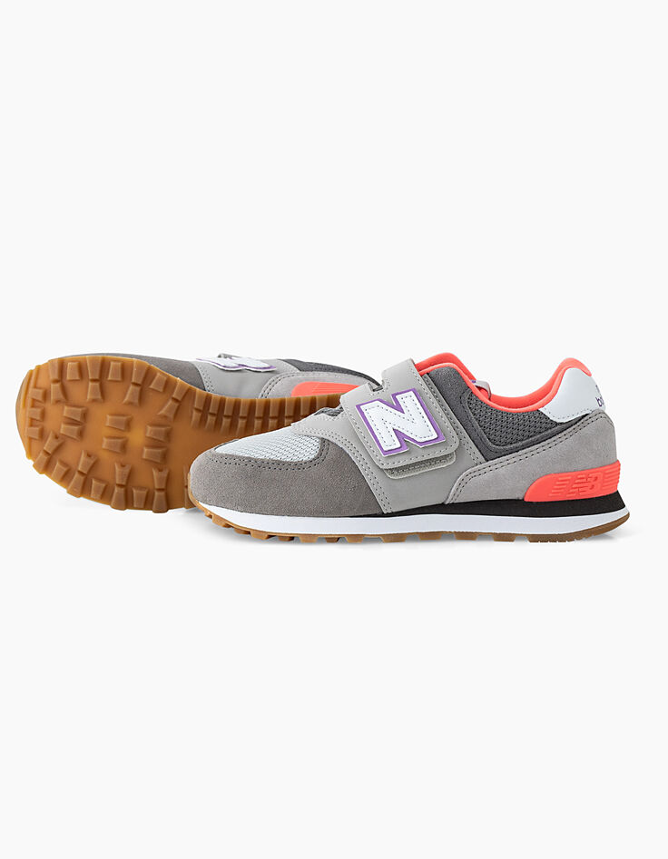 Tennis grises New Balance® fille-2 Tennis grises New Balance® fille-2