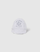 Casquette blanc cassé imprimé toile de Jouy bébé garçon -1