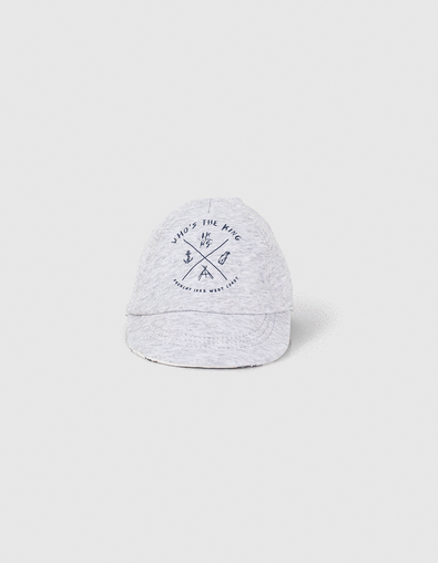 Casquette blanc cassé imprimé toile de Jouy bébé garçon  - IKKS