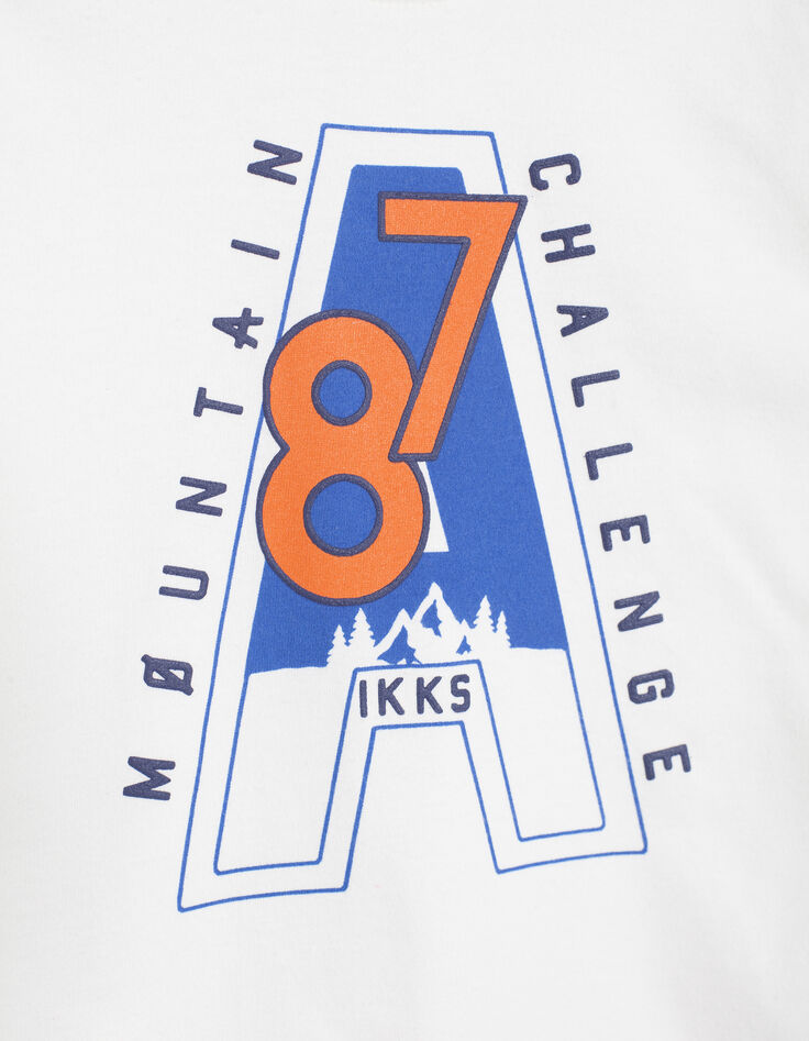 Camiseta blanca niño-3