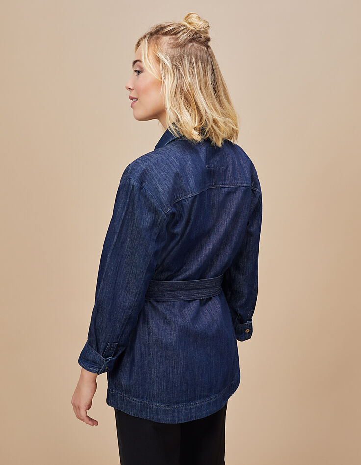 Chaqueta vaquera brut estilo sahariana tachuelas I.Code-4