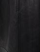 Men's black leather jacket-8