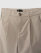 Bermuda CHINO beige garçon-2