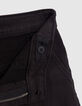 Zwarte BATTLE-broek denim meisjes-5 Zwarte BATTLE-broek denim meisjes-5
