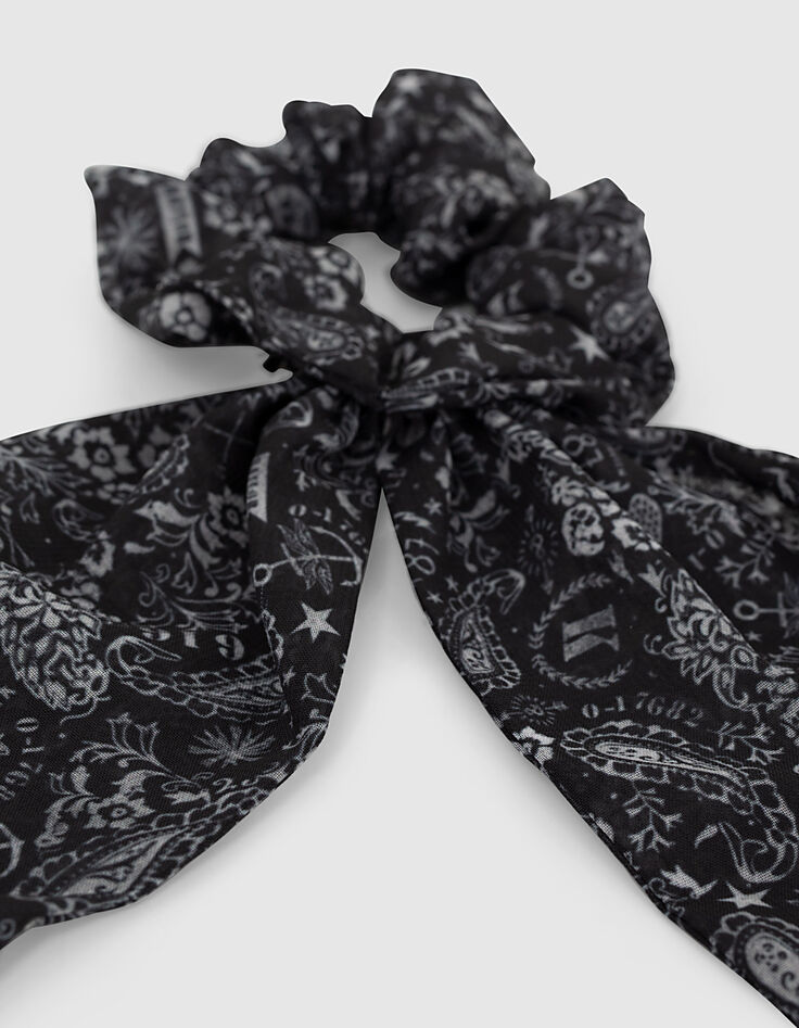 Coletero navy oscuro estampado tattoos niña-5