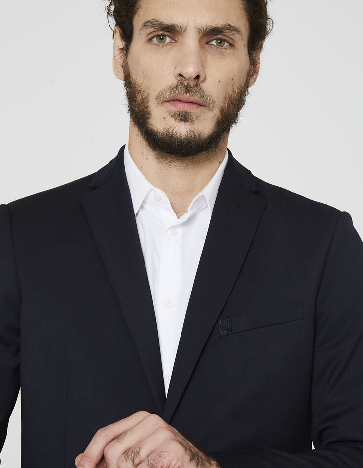 Men's navy jacket -4